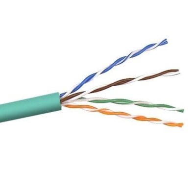 Belkin Cat5e Bulk Cable - 304.8m - Green Wire - Unshielded Twisted Pair  (UTP) - 1000 feet -