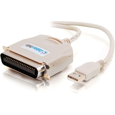C2G USB To PARALLEL ADAPTER - Type A Male, Centronics Male - 1.83m - Beige ADPTR 