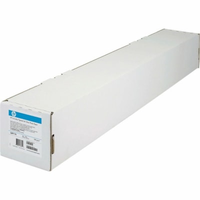 HP - Papier couché épais, blanc, 36 po x 100 pi - 90 Luminosité - A0 - 36 po (914,40 mm) x 100 pi (30,48 m) - 35 lb (15875,73 g) Poids de Base - Mate - Heavyweight - Blanc - 1 Rouleau 167 MICRONS / 35 LBS 