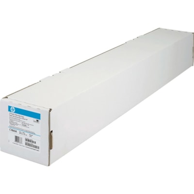 HP - Papier grand format - 95 Luminosité - 94% Opacité - 24 po (609,60 mm) x 150 pi (45,72 m) - 24 lb (10886,22 g) Poids de Base - Mate - Blanc - 1 Rouleau BRIGHT WHITE WIDE FORMAT MEDIA