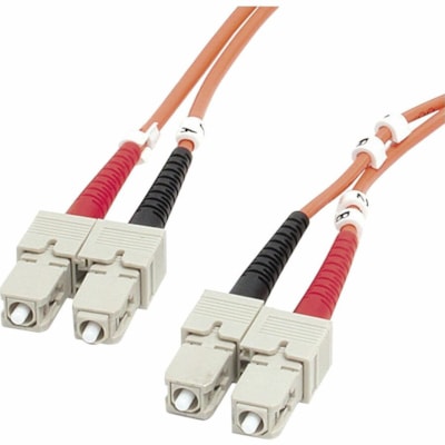 StarTech.com 2m Multimode 62.5/125 Duplex Fiber Patch Cable SC - SC - SC Male - SC Male - 6.56ft - Orange 10 Gbps Ethernet - SC/SC conne ctors w/ UPC polishe