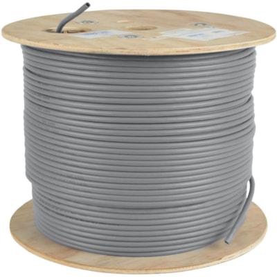 Tripp Lite N020-01K-GY Cat5e Bulk Cable - 1000ft - Gray e PVC Cable - Gray  1000-ft. TAA