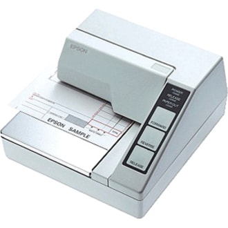 Epson TM-U295 Receipt Printer - 7-pin - 2.1 lps Mono - Serial - Power Supply Not Included - 7-pin - 2.1 lps Mono - Serial S (B) RBN per sec. - 13.5 cpi(