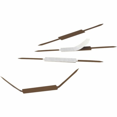 Smead - Dossier de classification SafeSHIELD - 2 po (50,80 mm) Size Capacity - Autocollant - Brun - Acier - 100 / boîte 2" CAPACITY BROWN