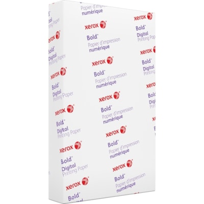 Papier copie et multi-usage - Blanc Xerox - 98 Luminosité - format format légal - 8 1/2 po (215,90 mm) x 14 po (355,60 mm) - 24 lb (10886,22 g) Poids de Base - Lisse - Sustainable Forestry Initiative (SFI) - Non enduit - Blanc - 500 / emballage XEROX BOLD PAP. D'IMP NUM TEXTE  BLANC  FSC