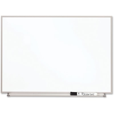 Quartet - Tableau blanc Matrix - hauteur de la planche 16 po (406,40 mm) x largeur de la planche 23 po (584,20 mm) - Surface Blanc - Magnétique, Résistants - Frame Argenté Aluminium - 1 chaque MAGNETIQUE  23X16 PO 