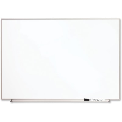 Quartet - Tableau blanc Matrix - hauteur de la planche 23 po (584,20 mm) x largeur de la planche 34 po (863,60 mm) - Surface Blanc - Magnétique, Résistants - Frame Argenté Aluminium - 1 chaque MAGNETIQUE 34X23 PO 