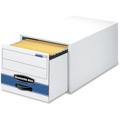 Stor/Drawer® Steel Plus(tm) - Letter - Internal Dimensions: 12.50" (317.50 mm) Width x 23.25" (590.55 mm) Depth x 10.38" (263.52 mm) Height - External Dimensions: 14" (355.60 mm) Width x 25.5" (647.70 mm) Depth x 11.5" (292.10 mm) Height - Media Size Supported: Letter - Heavy Duty - Stackable RE-ENFORCED STORAGE DRAWER LTR SZ  65% REC / 59% PCW