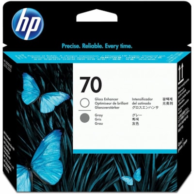 HP - Têtes d'impression 70 (C9410A) D'origine Jet d'encre - Paquet unique - Gris - 1 chaque - Jet d'encre - 1 Unité Gray Original Printhead esignJet printers