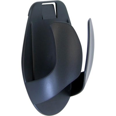 Ergotron Mouse Holder - Black Attached  Adhesive backing att aches securely to mo