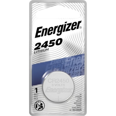 Energizer 2450 Lithium Coin Battery - For Multipurpose - 3 V DC - 1 Each  