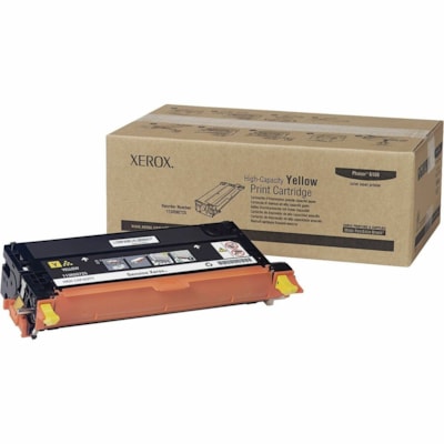 Xerox Original Toner Cartridge - Laser - 6000 Pages - Yellow - 1 Each HIGH YIELD 6K 