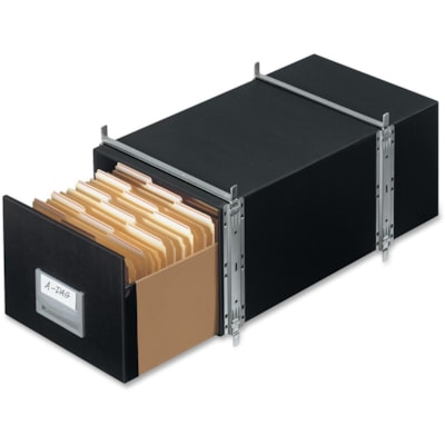 Staxonsteel® - Legal - Internal Dimensions: 15" (381 mm) Width x 24" (609.60 mm) Depth x 10.50" (266.70 mm) Height - External Dimensions: 17" (431.80 mm) Width x 25.5" (647.70 mm) Depth x 11.1" (282.70 mm) Height - Media Size Supported: Legal - Interlocking Closure - Heavy Duty - Stackable - Ste 15-1/4WX10-1/2HX24D STAX-ON- STEEL FRAME SELF STACKING WIRE