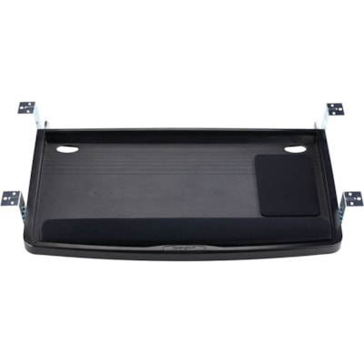 Plateau pour clavier/souris Kensington - hauteur de 4 po (101,60 mm) x largeur de 26 po (660,40 mm) - Noir - 1 3M  NOIR  26 PO  REPOSE-POIGN EN GEL AVEC SUPPORT A SOURIS