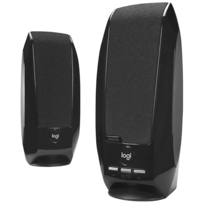 Logitech S-150 2.0 Speaker System - 1.2 W RMS - Black - 90 Hz to 20 kHz - USB - 1  