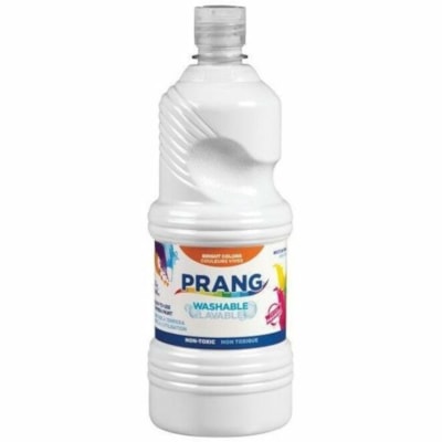 Prang - Gouache - Blanc - 946,35 mL - Lavable - 1 chaque PRETE A L'UTILISATION BLANC  32OZ