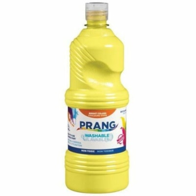 Dixon - Gouache - Jaune - 2 lb (907,18 g) - Lavable - 1 chaque PRETE A L'UTILISATION JAUNE  32OZ