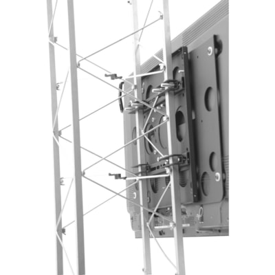Chief TPSU Pole Mount for Flat Panel Display - Black - 63" Screen Support - 150 lb (68038.86 g) Load Capacity C MT UNIVERSAL 