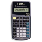 Calculatrice scientifique TI-30Xa Texas Instruments - 10 Chiffres TEXAS INST  MEMOIRE 3 TOUCHES DISPOSITIF DE COUPURE AUTOMAT