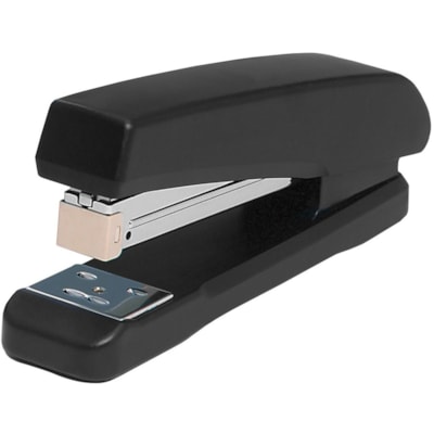 Acme United Full Strip Economy Stapler With Staple Reservoirs - Staples Upto 18 Sheet of 20lb Paper - Full Strip - Black - 1 / Each PLASTIC BASE  BLACK 