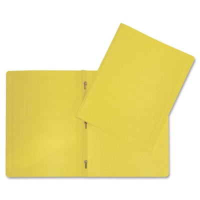 Hilroy format lettre Recyclé Couverture de rapport - 8 1/2 po (215,90 mm) x 11 po (279,40 mm) - 3 Attache(s) - Jaune - 1 chaque  30194-OCEPC