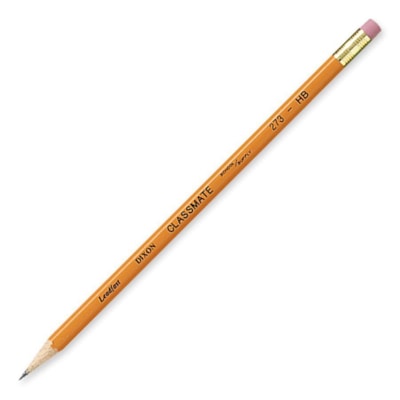 Dixon Classmate Pencil With Eraser - 144 / Box CLASSMATE EDUCATION QUALITY W/ ERASER