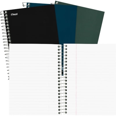 Hilroy Side Bound Wire Bound Notebook - 280 Sheets - Wire Bound - 18 lb (8164.66 g) Basis Weight - 5" (127 mm) x 7" (177.80 mm) Sheet Size - White Paper - Copper Binding - Stiff-back, Durable Cover - 1 Each PERFORATED HEAVYWEIGHT WHITE RULED BOND CAMBRIDGE