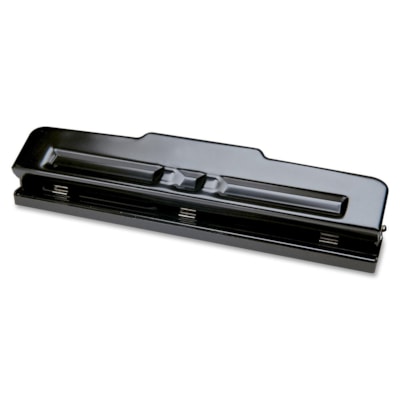 Swingline Adjustable Economy Hole Punch - 3 Punch Head(s) - 8 Sheet of 20lb Paper - 9/32" (7.11 mm) Punch Size PUNCHES UP TO 8 SHEETS ALSO 2 HOLE