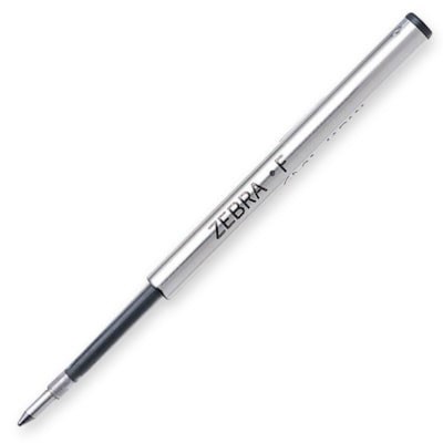 Zebra Pen F-Series Pen Refill - Fine Point - Black Ink - 1 Each FITS F-301  F-402  F-701 AND F-XMD