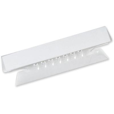 Pendaflex Hanging File Folder Tab - 3.50" (88.90 mm) Tab Height - Clear Plastic Tab(s) - 25 / Pack 3.5" 