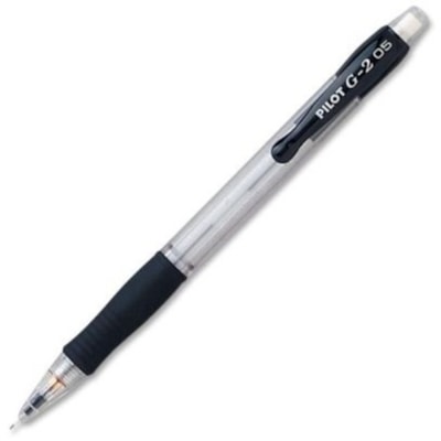 G2 Mechanical Pencil - 0.5 mm Lead - Refillable - Black Barrel - 1 Dozen BLACK 