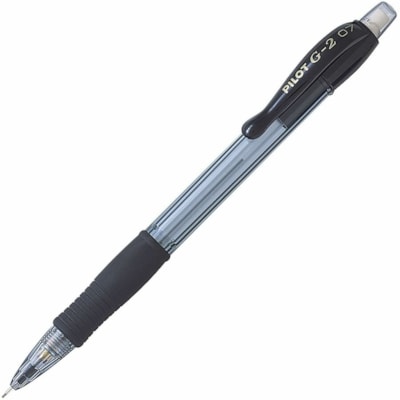 G2 Mechanical Pencil - 0.5 mm Lead - Refillable - Black Barrel - 1 Dozen BLACK 