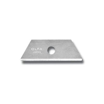 Olfa 9615 Rounded Tip Safety Blade - 10 / Pack PREMIUM CARBON TOOL STEEL FITS OLFA SK-4  SK-6  AND SK-9