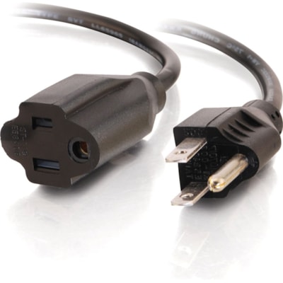 C2G Outlet Saver Power Extension Cable - 4.57m let Saver Power Extension Cord  (NEMA 5-15P To NEMA