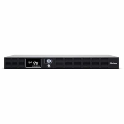 CyberPower OR1500LCDRM1U Smart App LCD UPS Systems - 120 VAC, NEMA 5-15P, 1U, Rackmount, 6 Outlets, LCD, PowerPanel® Business, $300000 CEG, 3YR Warranty 6 NEMA 5-15R 10 FT 