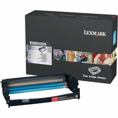 Lexmark E260X22G Photoconductor Kit - Laser Print Technology - Black - 1 Each  