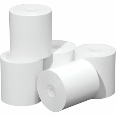 Papier bond Premium BO1-1104 Mcdermid Paper Converters - format 3 po (76,20 mm) x 155 pi (47,24 m) - 50 / Carton 165PI  50/CTN  PAPIER BOND SANS REVÊTEMENT 2-3/4"DIAMÈTRE