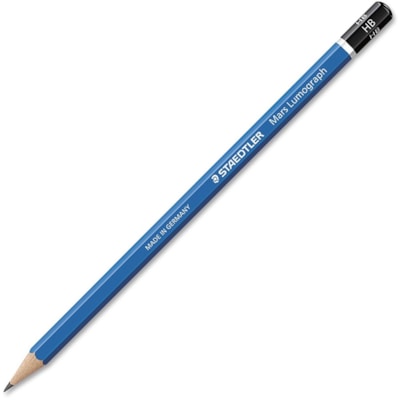 Staedtler Mars Lumograph Drawing/Sketching Pencils - 2 mm (0.08") Lead - HB - 1 Each BONDED IN CEDAR WOOD GRAPHITE LEAD LUMOGRAPH PRE-SHARPENED