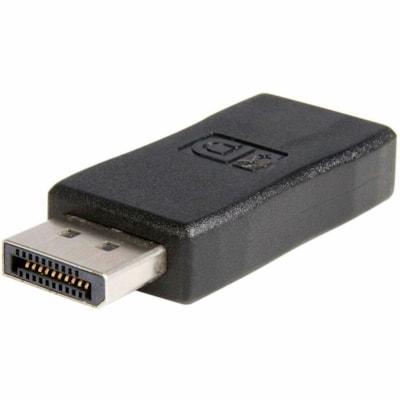 StarTech.com DisplayPort to HDMI Adapter, 1080p Compact DP to HDMI Adapter/Video Converter, VESA Certified, DP to HDMI Monitor, Passive - Passive DisplayPort to HDMI adapter - 1080p Video/7.1ch Audio/HDCP/DP 1.2; VESA DisplayPort Certified - Connects DP source to HDMI display/monitor/projector - Com  CABL 