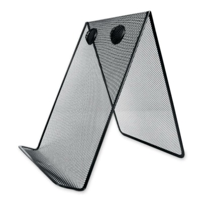 Winnable 70001 Mesh Document Holder with Magnet - Steel - Black - 1 Each  