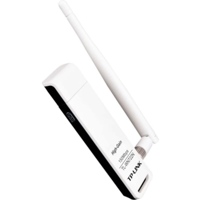 TP-Link TL-WN722N IEEE 802.11n Wi-Fi Adapter - USB - 150 Mbit/s - 2.48 GHz ISM - External  WRLS 