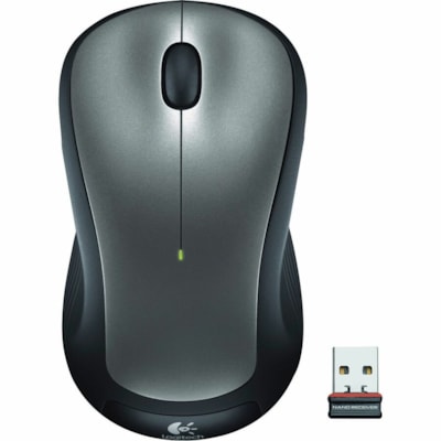 Logitech - Souris sans fil M310 - Optique - Sans fil - 32,81 pi (10000 mm) - Fréquence radio - 2,40 GHz - Argenté - USB - 1000 dpi - Roulettes avec frein - 3 Bouton(s) - Symétrique - 1 chaque LOGITECH 