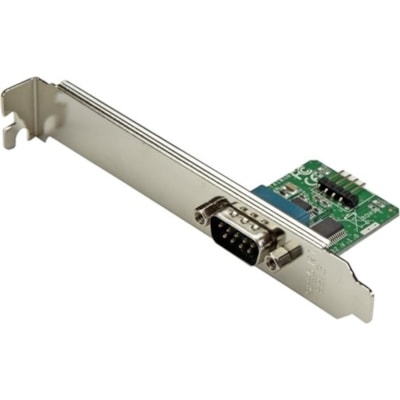 StarTech.com Motherboard Serial Port - Internal - 1 Port - Bus Powered - FTDI USB to Serial Adapter - USB to RS232 Adapter - DB-9 Male Serial - IDC Female IDE y system with an available USB  motherboard header