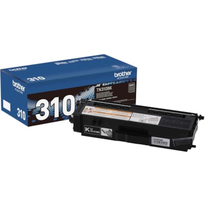 Brother TN310BK Original Toner Cartridge - Laser - 2500 Pages - Black - 1 Each 2500 PG YIELD HL4150/4570 MFC9460/9560/9970