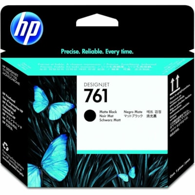 HP - Têtes d'impression 761 (CH648A) D'origine Jet d'encre - Packet unique - Noir mat - 1 chaque - Jet d'encre - 1 Unité IGINAL PRINTHEAD 