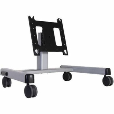 Chief PFQ2000 Confidence Monitor Cart - 200 lb (90718.47 g) Load Capacity - 29.50" (749.30 mm) Height x 36.10" (916.94 mm) Width x 25.20" (640.08 mm) Depth - Silver  Monitor Cart 2 Feet (Without Interface)