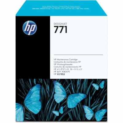 HP 771 Maintenance Cartridge - Inkjet - Black inal Maintenance Cartridge 