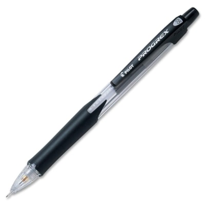 BeGreen Progrex Mechanical Pencil - 0.5 mm (0.02") Lead - Refillable - Translucent Black Barrel - 1 Each BLACK 