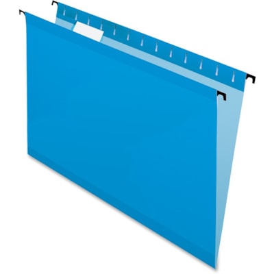 Pendaflex - SureHook 6153CBLU format légal Recyclé Dossier suspendu - 8 1/2 po (215,90 mm) x 14 po (355,60 mm) - Bleu - 10% Recyclé - 20 / boîte LEGAL - BLEU 20 PAR BOITES