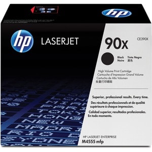 HP 90X (CE390X) Original Laser Toner Cartridge - Single Pack - Black ...